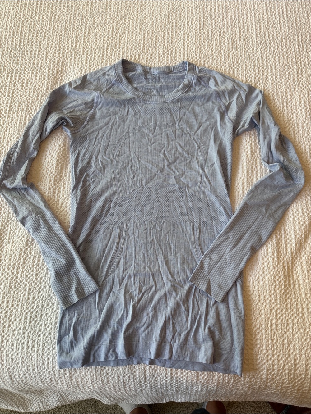Lululemon Light Blue Long Sleeve Top
